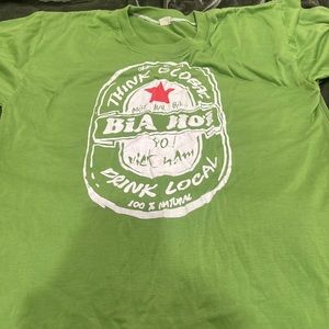 Graphic green tshirt